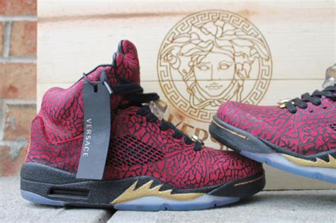 versace 5s jordans